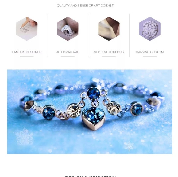 Heart Shaped Bracelet - Picture 2 of 3